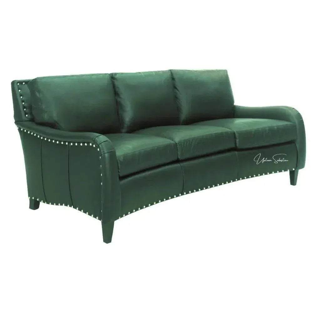 The Custom Gold Sofa - California Dreaming Leather