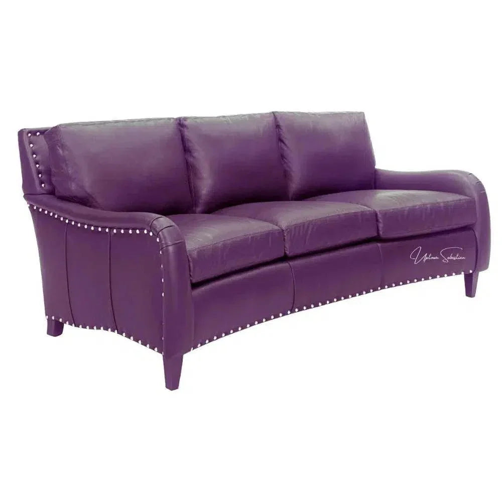 The Custom Gold Sofa - California Dreaming Leather