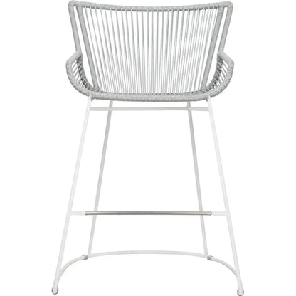 The Dane Grey Patio Counter Stool 2PC