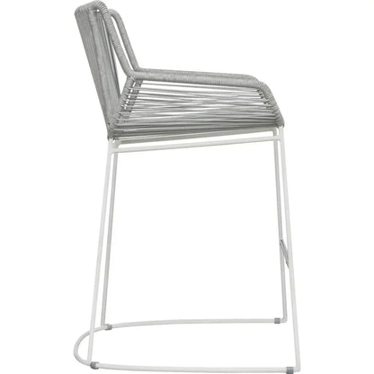 The Dane Grey Patio Counter Stool 2PC