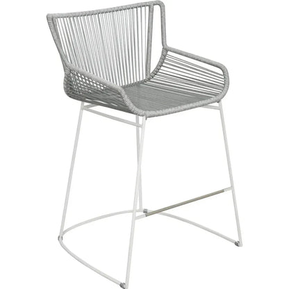 The Dane Grey Patio Counter Stool 2PC