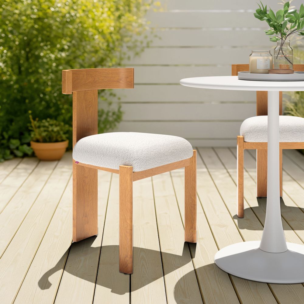 Tiana Olefin Fabric Outdoor Dining Chair