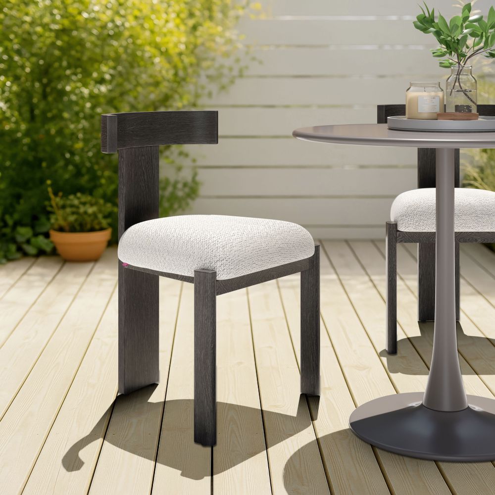 Tiana Olefin Fabric Outdoor Dining Chair