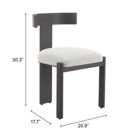 Tiana Olefin Fabric Outdoor Dining Chair