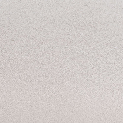 Tibet Shearling Fabric Cream Sofa