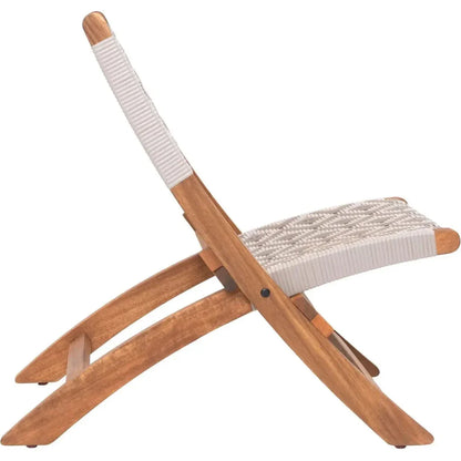 Tide Natural Wood Lounge Chair