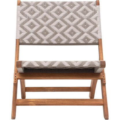 Tide Natural Wood Lounge Chair
