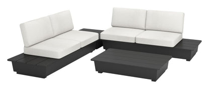 Tien Aluminum Square Side Table