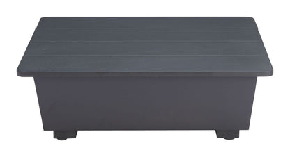 Tien Aluminum Square Side Table