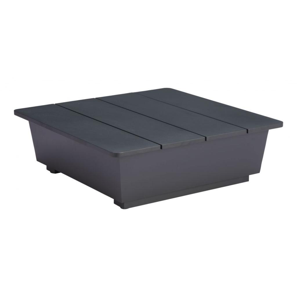 Tien Aluminum Square Side Table