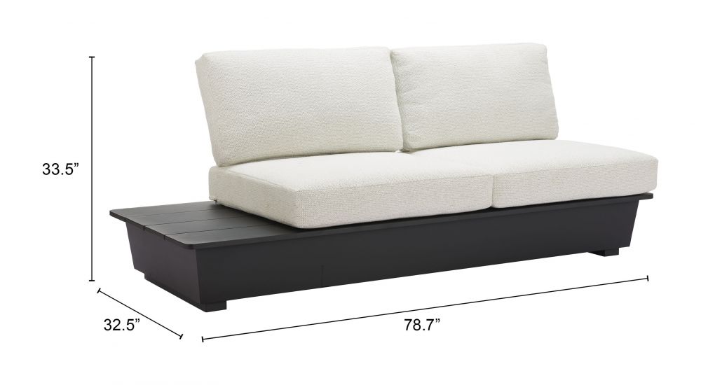 Tien Olefin Fabric Outdoor Loveseat