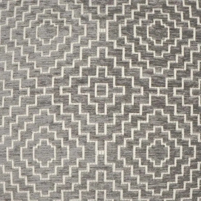 Tile Mushroom Grey Large Throw Pillow Insert