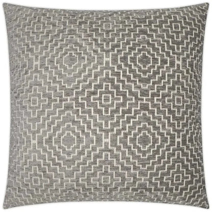 Tile Mushroom Grey Large Throw Pillow Insert