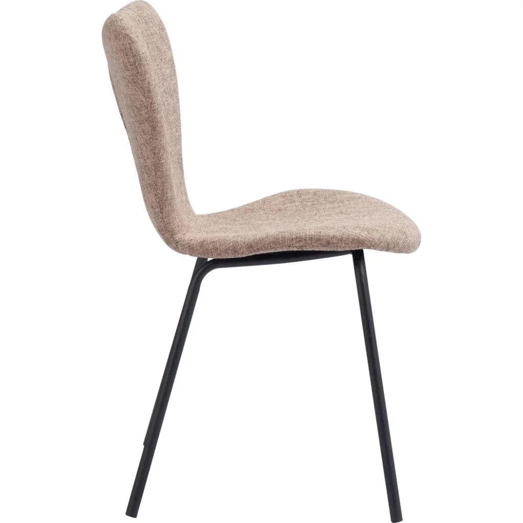 Tollo Dining Chair (Set of 2) Brown