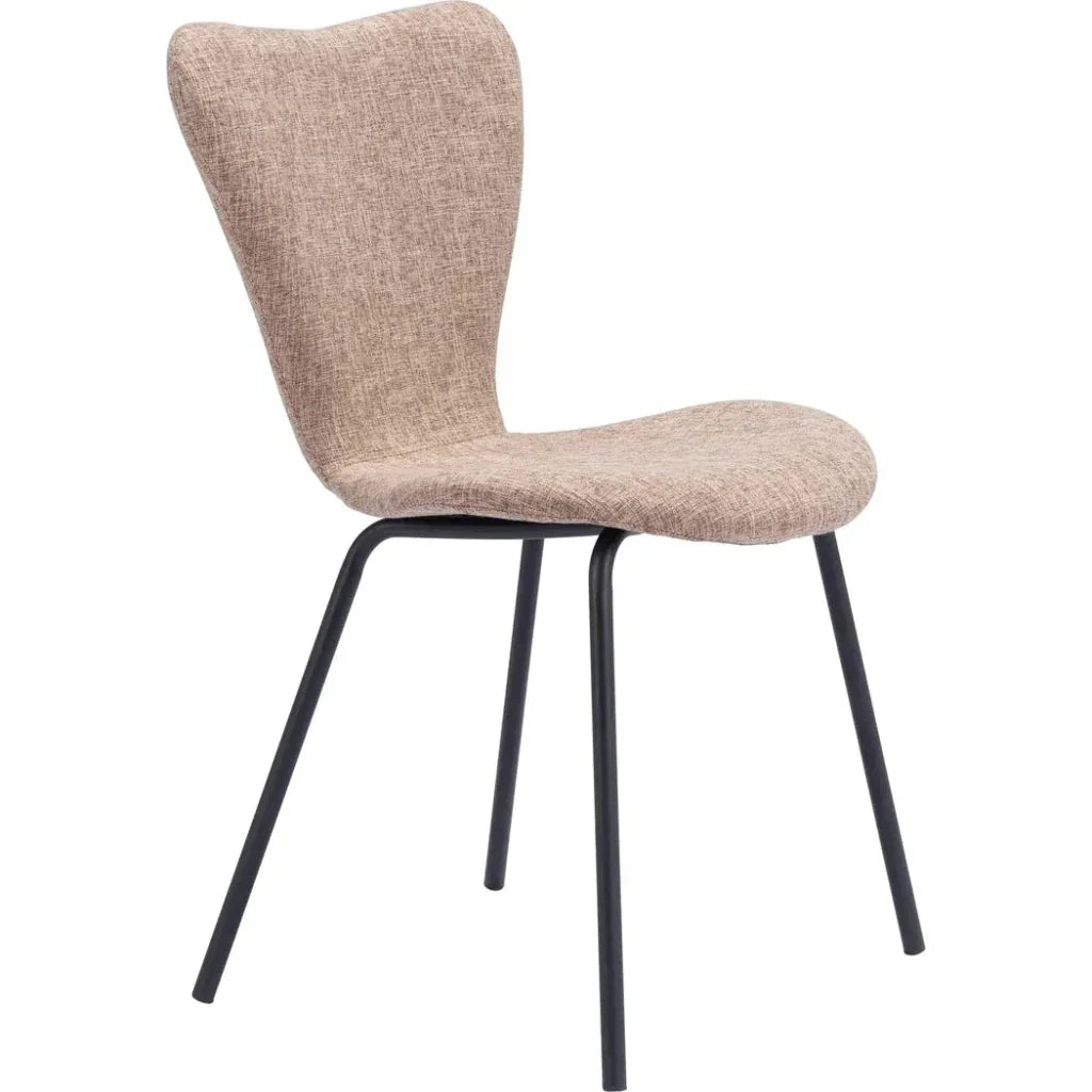 Tollo Dining Chair (Set of 2) Brown