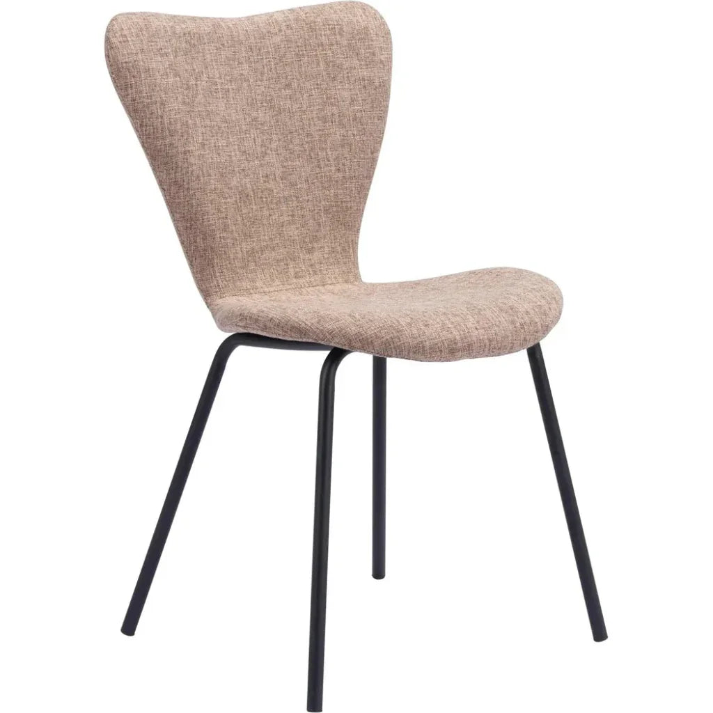 Tollo Dining Chair (Set of 2) Brown