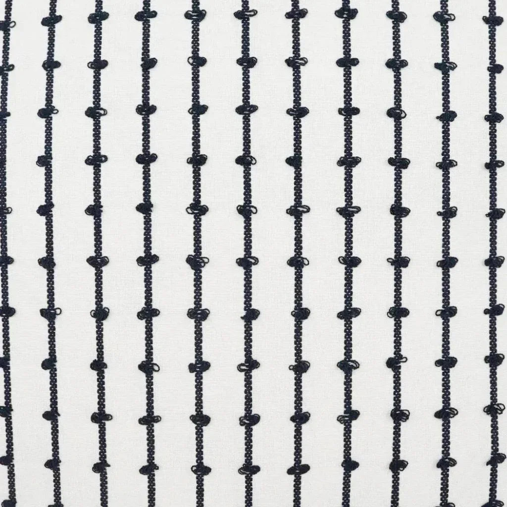 Topsy Domino White Throw Pillow With Insert