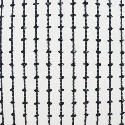 Topsy Domino White Throw Pillow With Insert