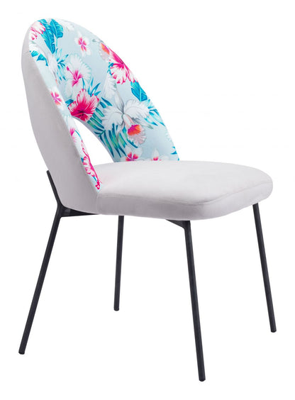 Torrey Printed Fabric Dining Chair 2PC