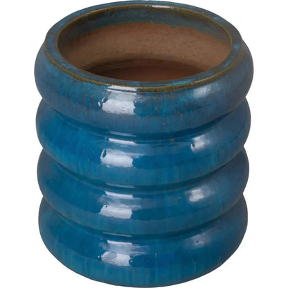 Torus Round Ceramic Planter