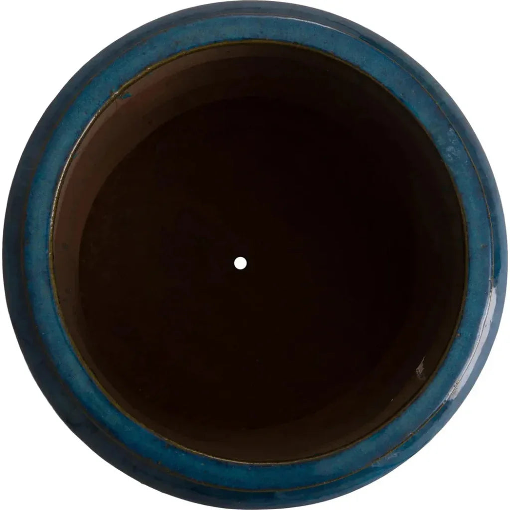 Torus Round Ceramic Planter