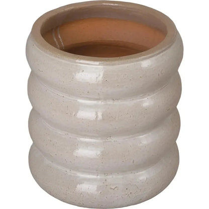 Torus Round Ceramic Planter