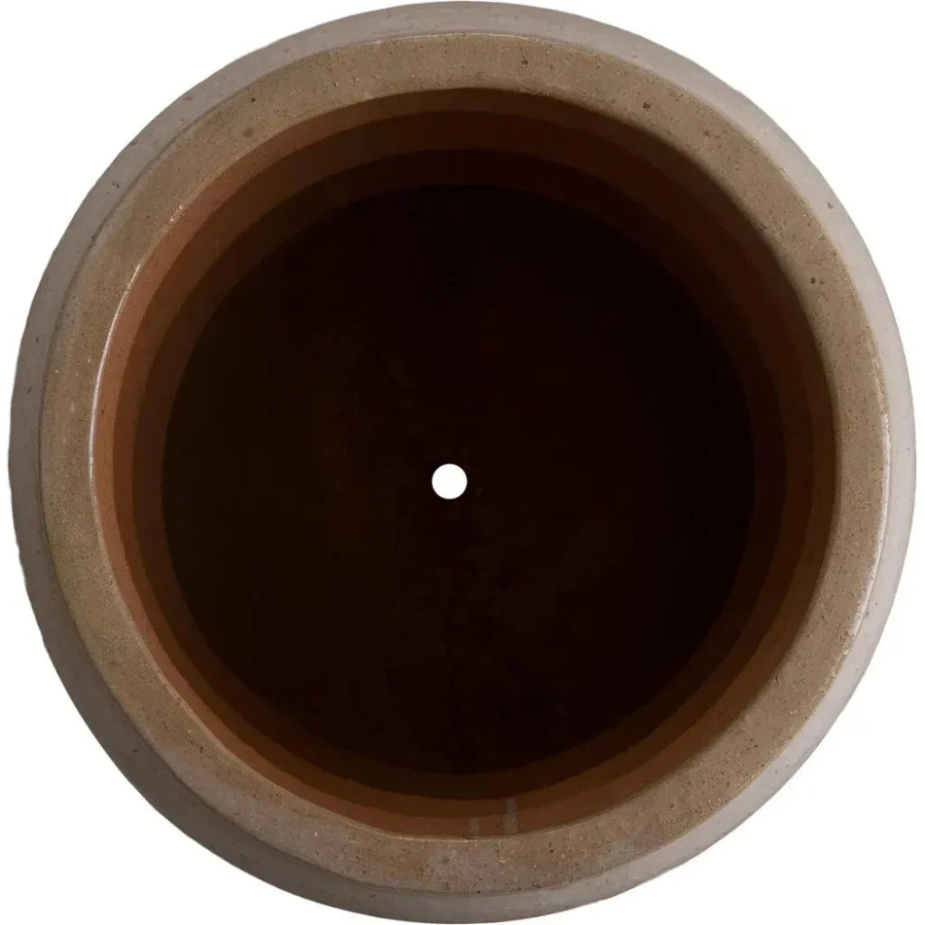 Torus Round Ceramic Planter
