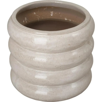 Torus Round Ceramic Planter
