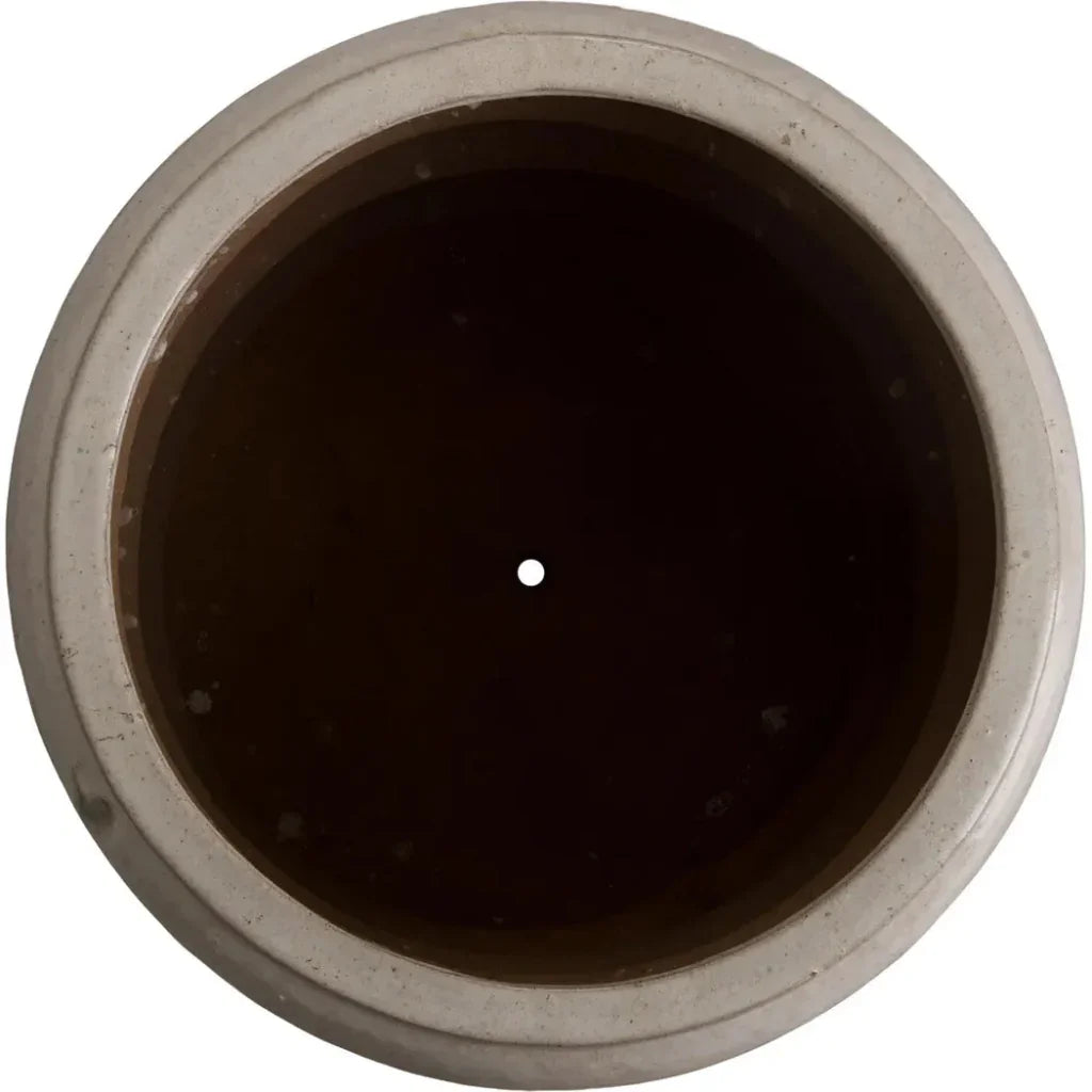 Torus Round Ceramic Planter