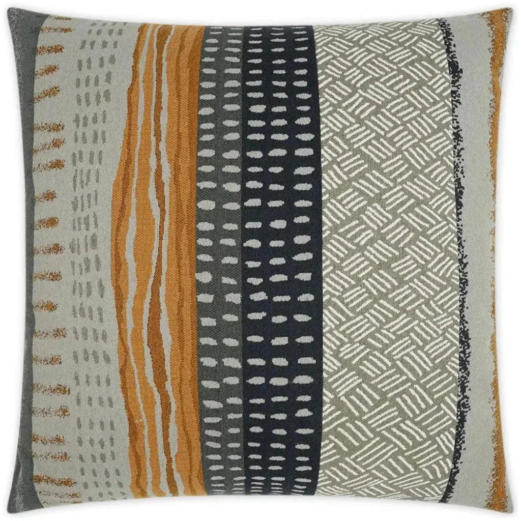 Tracks Western Chic Abstract Large Throw Pillow Insert