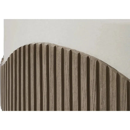 Tranquility Round White Outdoor Coffee Table