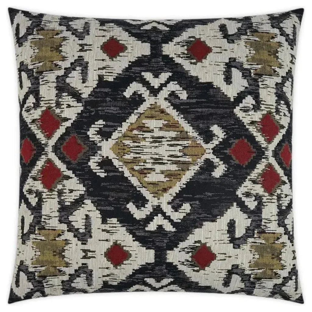 Tremont Red Grey Large Throw Pillow Insert