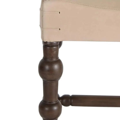 Tunisia Barstool Smoke Leather