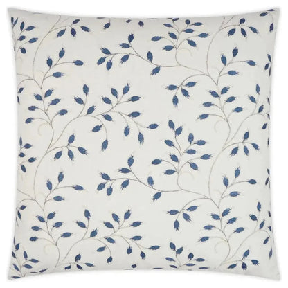 Turner Floral Blue White Large Throw Pillow Insert