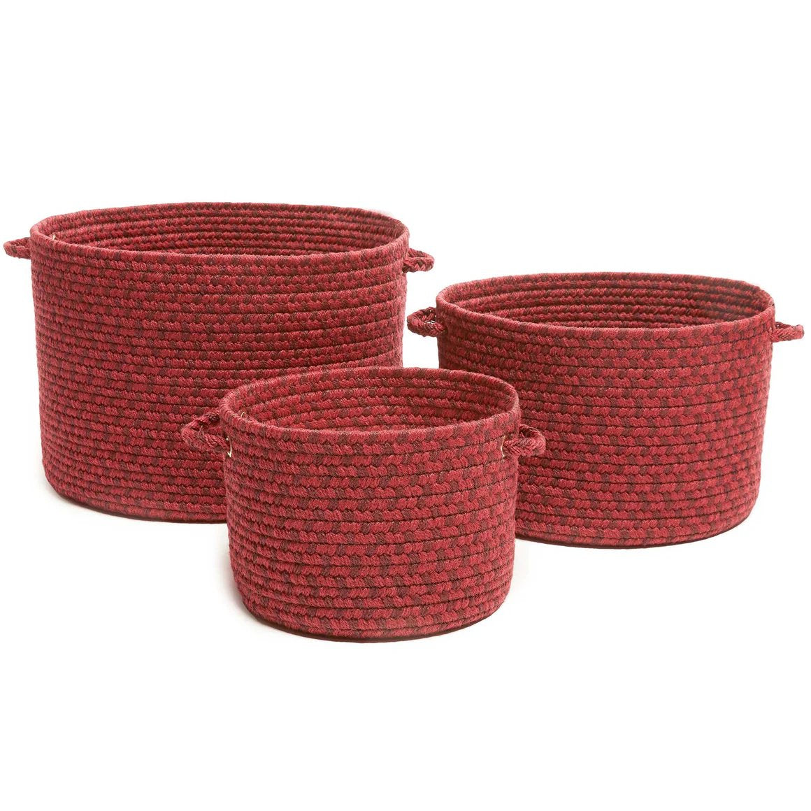Twin River Braided Handmade Basket 3PC