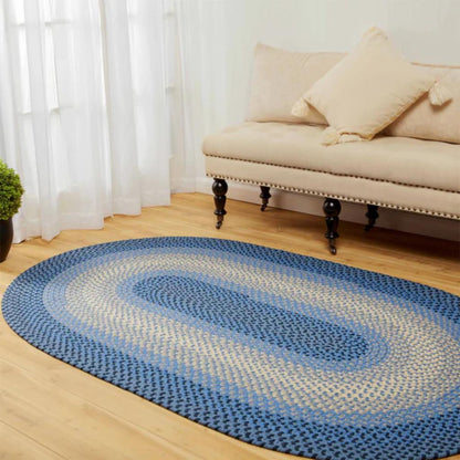 Twin River Braided Oval Reversible Outdoor Rugs