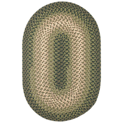 Twin River Braided Oval Reversible Outdoor Rugs