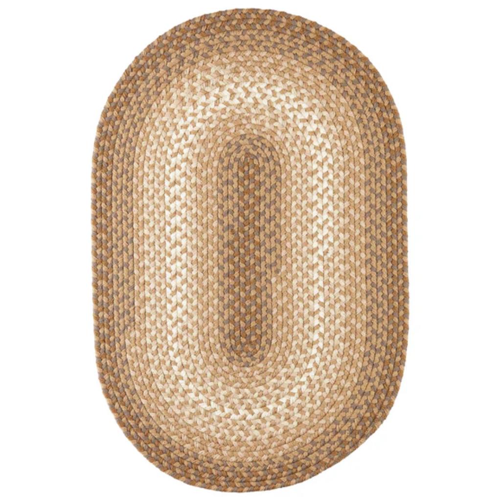 Twin River Braided Oval Reversible Outdoor Rugs
