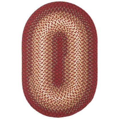 Twin River Braided Oval Reversible Outdoor Rugs