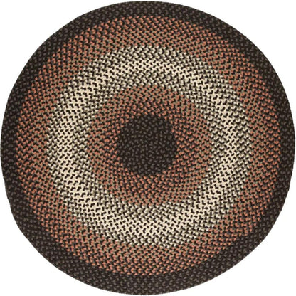 Twin River Braided Round Reversible Outdoor Rugs