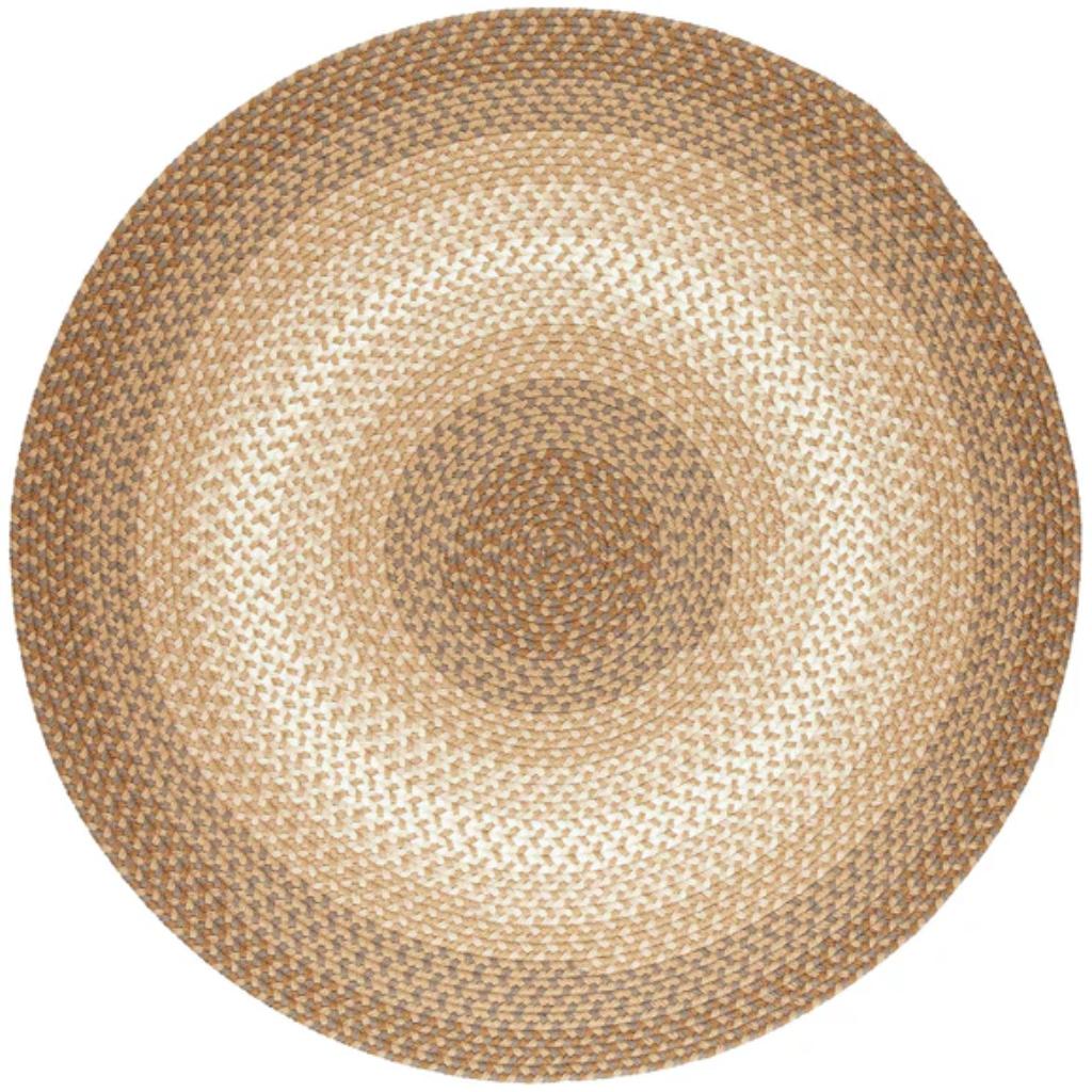 Twin River Braided Round Reversible Outdoor Rugs