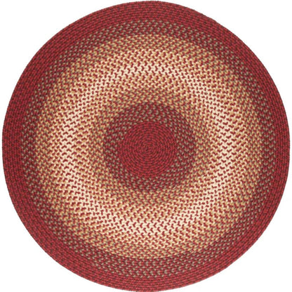 Twin River Braided Round Reversible Outdoor Rugs