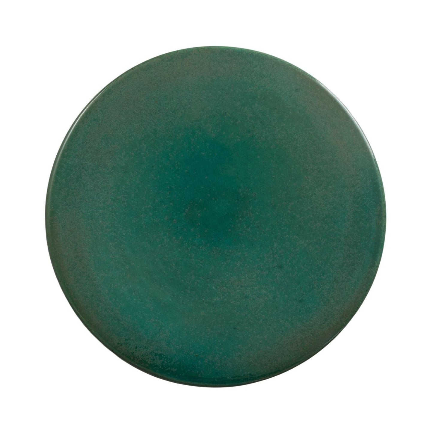 Two-Tone 14"Dia Ceramic Garden Stool