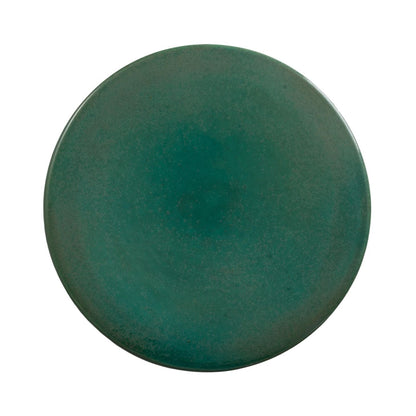 Two-Tone 14"Dia Ceramic Garden Stool