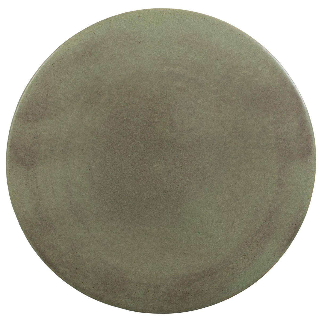 Two-Tone 18"Dia Ceramic Garden Stool