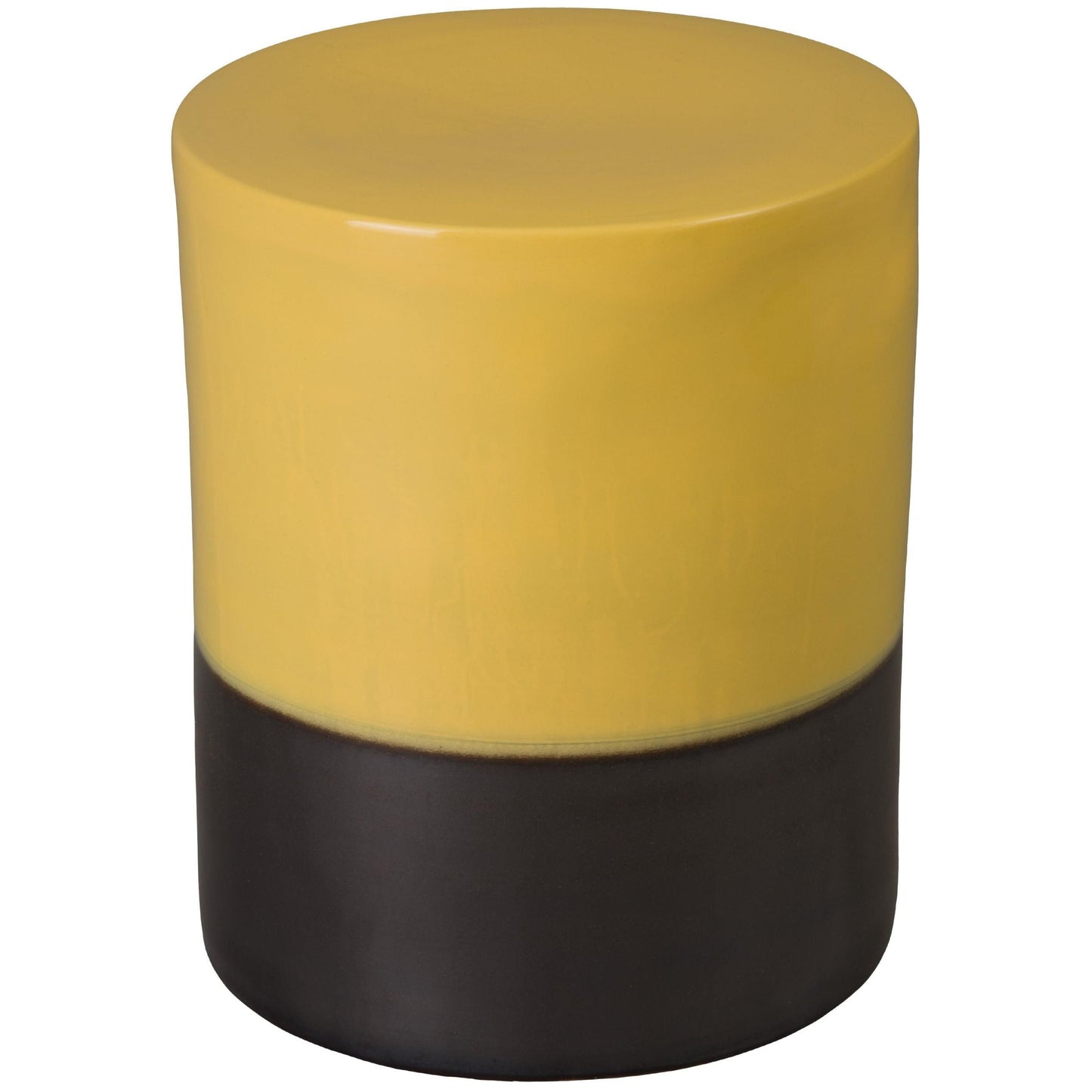 Two-Tone 22"H Ceramic Garden Stool