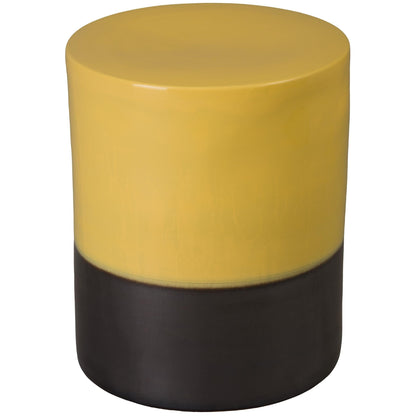 Two-Tone 22"H Ceramic Garden Stool