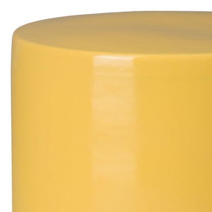 Two-Tone 22"H Ceramic Garden Stool