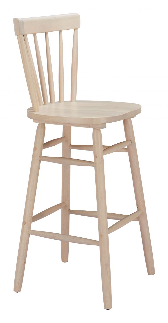 Tyce Painted Wood Barstool 2PC