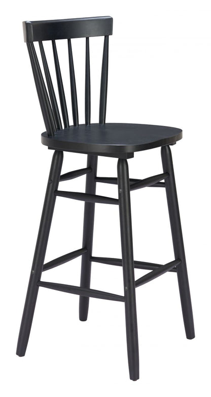 Tyce Painted Wood Barstool 2PC